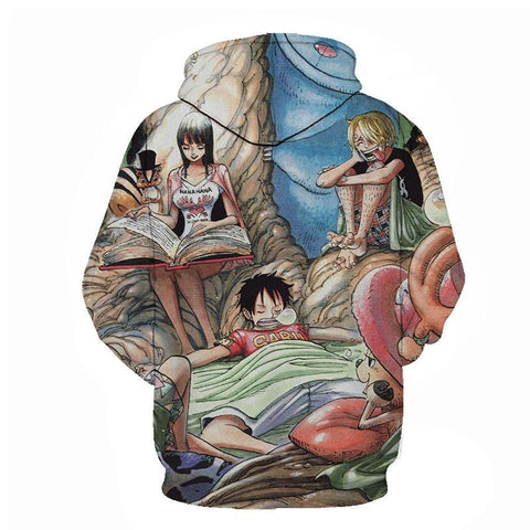 Image of One Piece 3D Print Hoodies - Anime Sweatshirts Pullovers