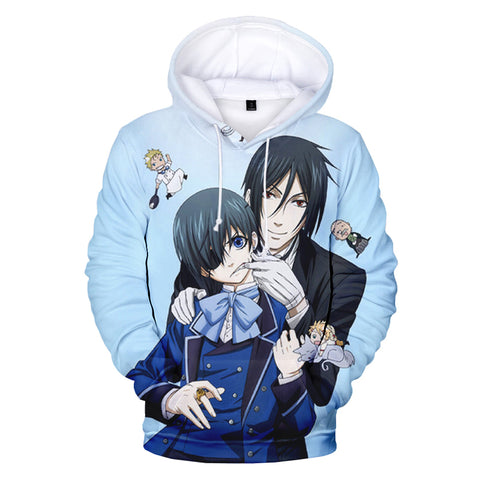 Image of Black Butler 3D Print Hoodie - Anime Fashion Sweatshirt