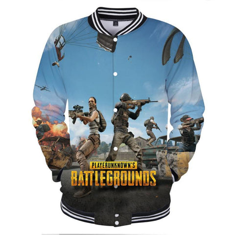 Image of Game PUBG 3D Printed Sweatshirt - Playerunknown's Battlegrounds Hoodie