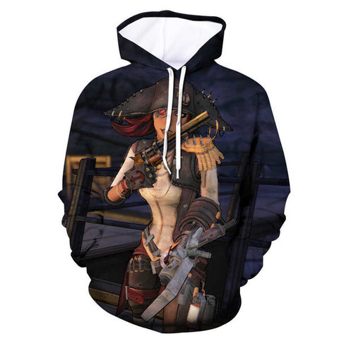 Image of Game Borderlands 3 Hoodies - 3D Digital Print Hooded Pullover