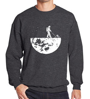 Men's Sweatshirts - Men's Sweatshirt Series Astronaut Icon Fleece Sweatshirt