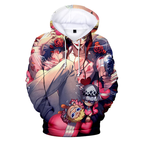 Image of One Piece Hoodies - One Piece Anime Series Character Super Cool Hoodie