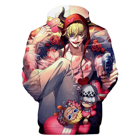 Image of One Piece Hoodies - One Piece Anime Series Character Super Cool Hoodie