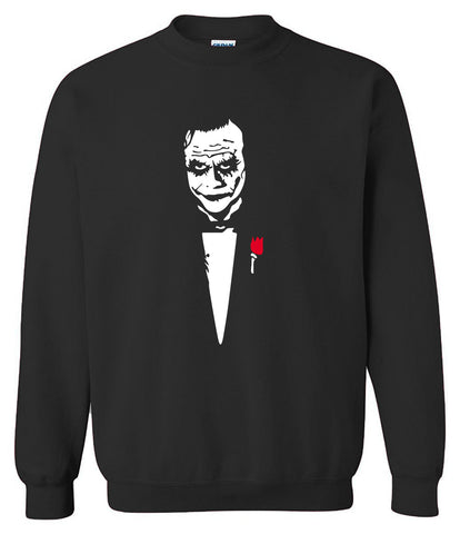 Image of Men's Sweatshirts - Men's Sweatshirt Series Clown Icon Fleece Sweatshirt