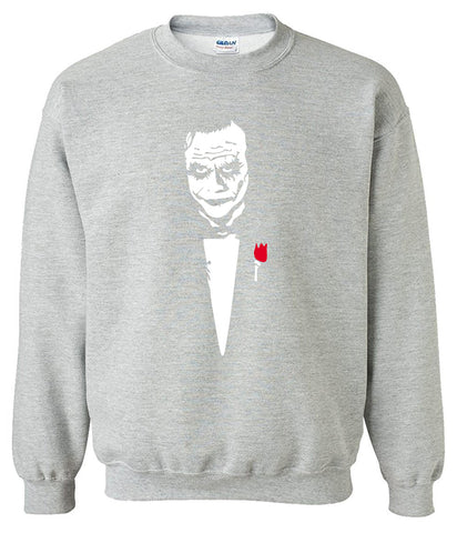 Image of Men's Sweatshirts - Men's Sweatshirt Series Clown Icon Fleece Sweatshirt