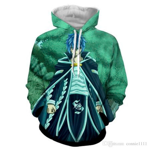 Image of 3D Print Sweatshirt Hoodie Pullover - Fairy Tail Fashion Outwear