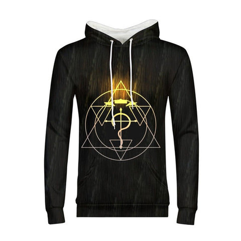 Image of Fullmetal Alchemist 3D Printed Hoodies - Hoody Sweatshirt
