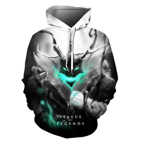 Image of 3D Printed League of legends Hoodies