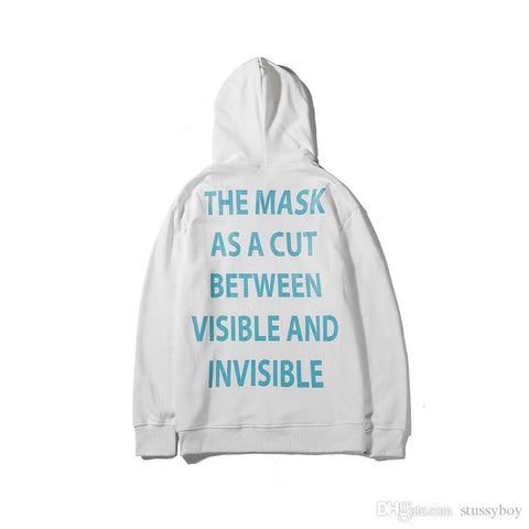 Image of Unisex Mask Designer Hoodie Hip Hop Hoodie Sweatshirts Pullover