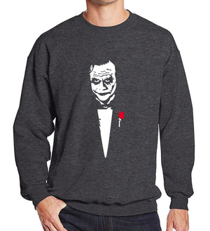 Men's Sweatshirts - Men's Sweatshirt Series Clown Icon Fleece Sweatshirt