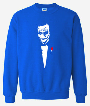 Men's Sweatshirts - Men's Sweatshirt Series Clown Icon Fleece Sweatshirt