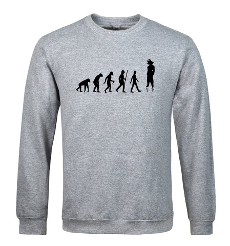 Image of Men's Sweatshirts - Men's Sweatshirt Series Saiyan Icon Fleece Sweatshirt