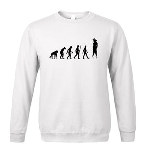 Men's Sweatshirts - Men's Sweatshirt Series Saiyan Icon Fleece Sweatshirt