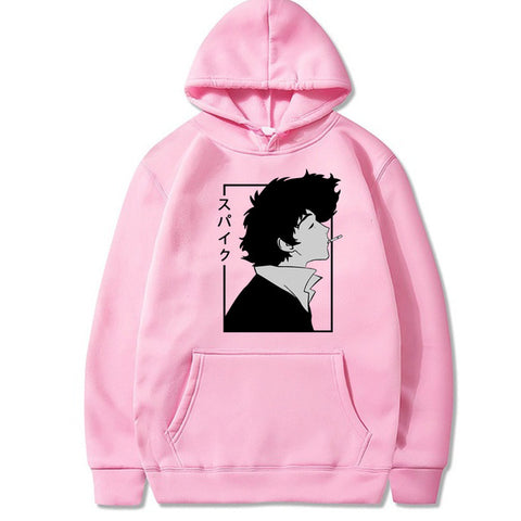 Image of Spiegel Spike Cowboy Bebop Hoodies Cartoon Casual Sweatshirt