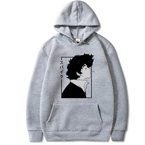 Image of Spiegel Spike Cowboy Bebop Hoodies Cartoon Casual Sweatshirt