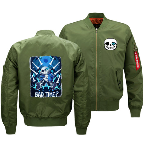 Image of Undertale Jackets - Solid Color Undertale Game Flight Suit Fleece Jacket
