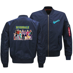 Riverdale Jackets - Solid Color Riverdale Character Super Cool Fleece Jacket