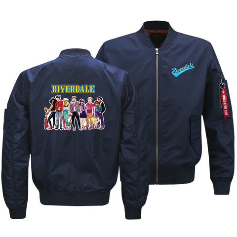 Image of Riverdale Jackets - Solid Color Riverdale Character Super Cool Fleece Jacket