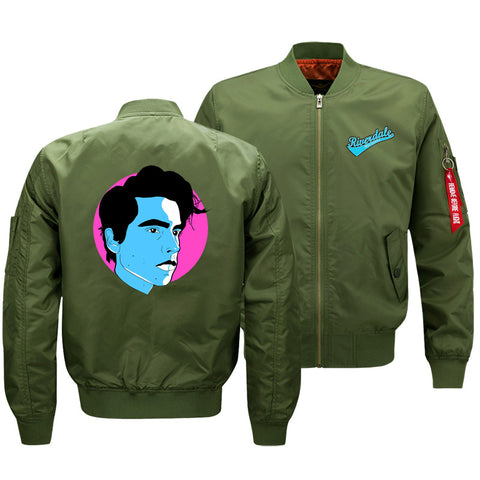 Image of Riverdale Jackets - Solid Color Riverdale Archie Andrews Fleece Jacket