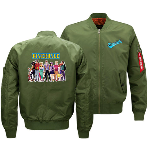 Image of Riverdale Jackets - Solid Color Riverdale Character Super Cool Fleece Jacket