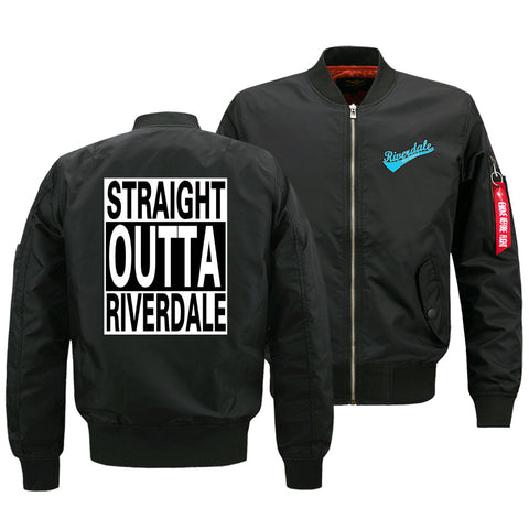 Image of Riverdale Jackets - Solid Color Riverdale Flight Suit Sereis Fleece Jacket