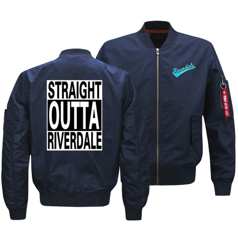 Image of Riverdale Jackets - Solid Color Riverdale Flight Suit Sereis Fleece Jacket