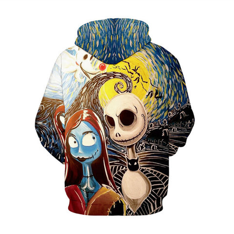 Image of The Nightmare Before Christmas Hoodies 3D Printed Unisex Hoodies