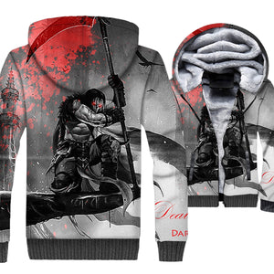 Darksiders Jackets - Darksiders Game Series Death Horsemen Super Cool 3D Fleece Jacket