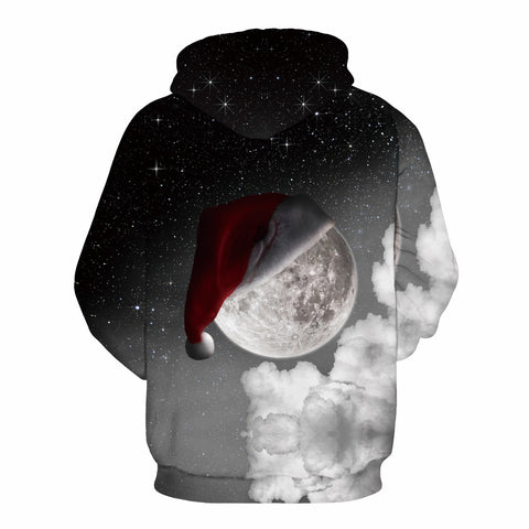 Image of Christmas Hoodies - Christmas Galaxy Icon Super Cool 3D Hoodie