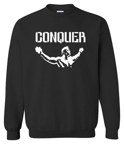 Image of Men's Sweatshirts - Men's Sweatshirt Series Conquer Icon Fleece Sweatshirt