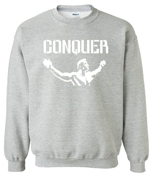 Men's Sweatshirts - Men's Sweatshirt Series Conquer Icon Fleece Sweatshirt