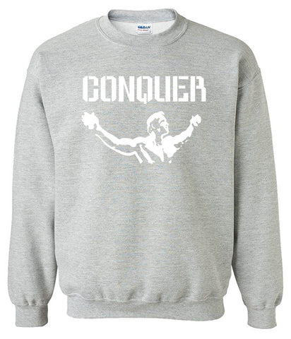 Image of Men's Sweatshirts - Men's Sweatshirt Series Conquer Icon Fleece Sweatshirt
