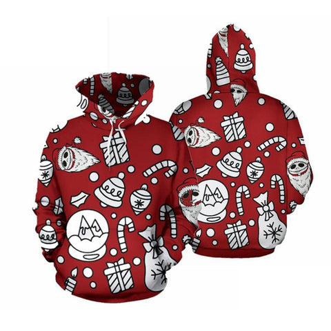 Image of The Nightmare Before Christmas Hoodie - 3D Print Sweatshirts Jacket Coat