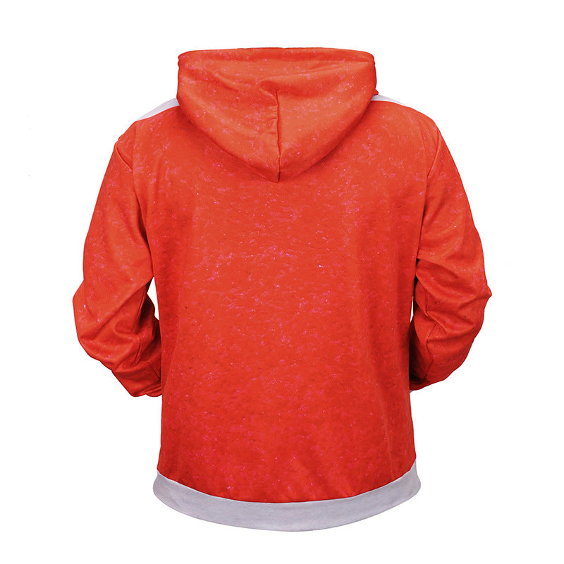 Christmas Hoodies - Super Cool Christmas Golden Necklace Icon Red 3D Hoodie