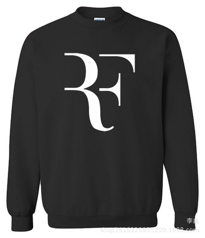 Image of Men's Sweatshirts - Men's Sweatshirt Series RF White Icon Fleece Sweatshirt