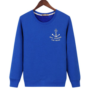 THE SEAS Sweatshirts - Solid Color THE SEAS Style Series THE SEAS Icon Fashion Fleece Sweatshirt