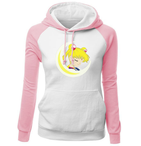 Image of Sailor Moon Hoodies - Sailor Moon Hoodie Series Super Cute Fleece Hoodie