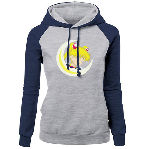 Image of Sailor Moon Hoodies - Sailor Moon Hoodie Series Super Cute Fleece Hoodie