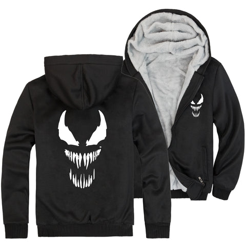 Image of Venom Jackets - Venom Movie Series Venom Icon Super Cool Fleece Jacket