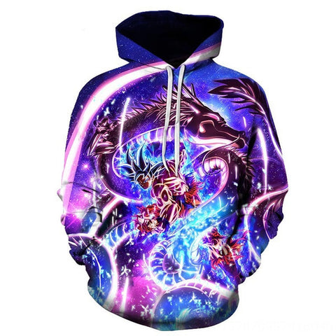 Image of Dragon Digital Hoodie - 3D Printed Sweatshirt