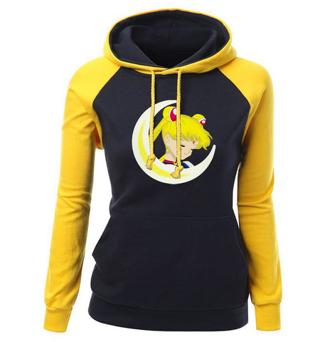 Image of Sailor Moon Hoodies - Sailor Moon Hoodie Series Super Cute Fleece Hoodie