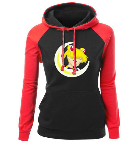 Image of Sailor Moon Hoodies - Sailor Moon Hoodie Series Super Cute Fleece Hoodie