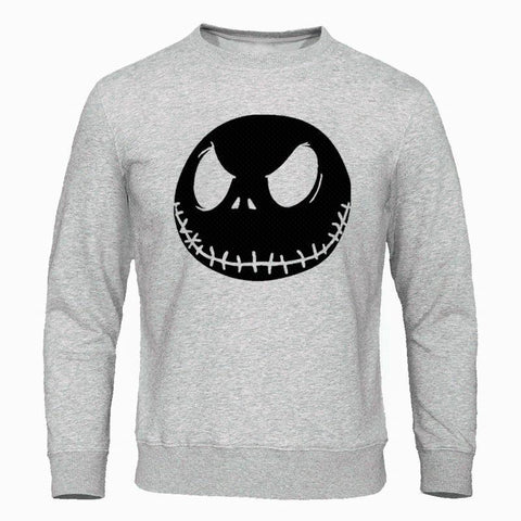 Image of Nightmare Before Christmas Cartoon Jack Skellington Hoodies Pullovers