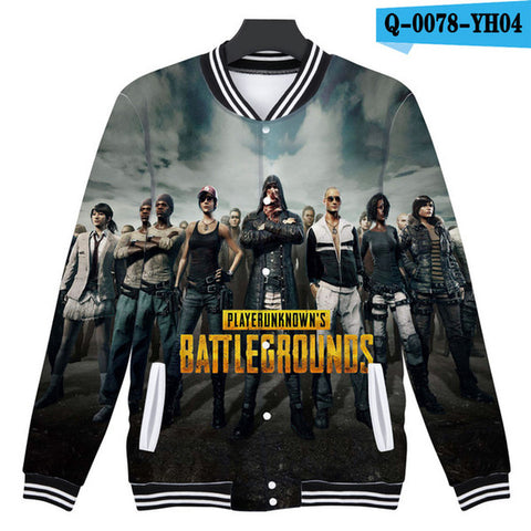 Image of Game PUBG 3D Printed Hoodie - Playerunknown's Battlegrounds Sweatshirt