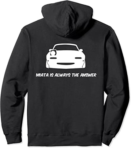 Image of Miata Is Always The Answer Pullover Hoodie