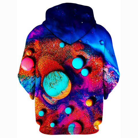 Image of Liquid Pixie Unisex Hoodie——Colorful Hoodie