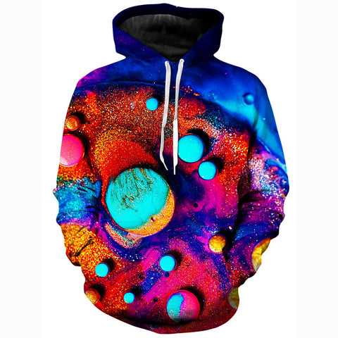 Image of Liquid Pixie Unisex Hoodie——Colorful Hoodie