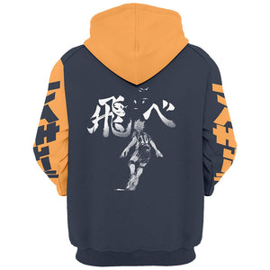 Anime Haikyuu Costume Hoodie Pullover - 3D Printed Hooded Sweatshirt