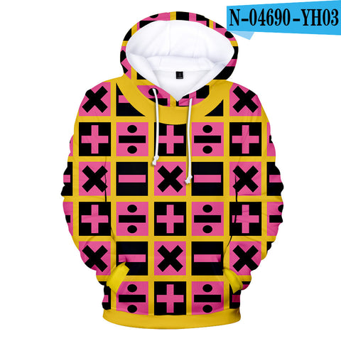 Image of Anime 3D JOJO Bizarre Adventure Hoodie Sweatshirt