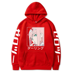 Anime Darling in the Franxx Zero Two Hoodie Sweatshirts Cozy Tops